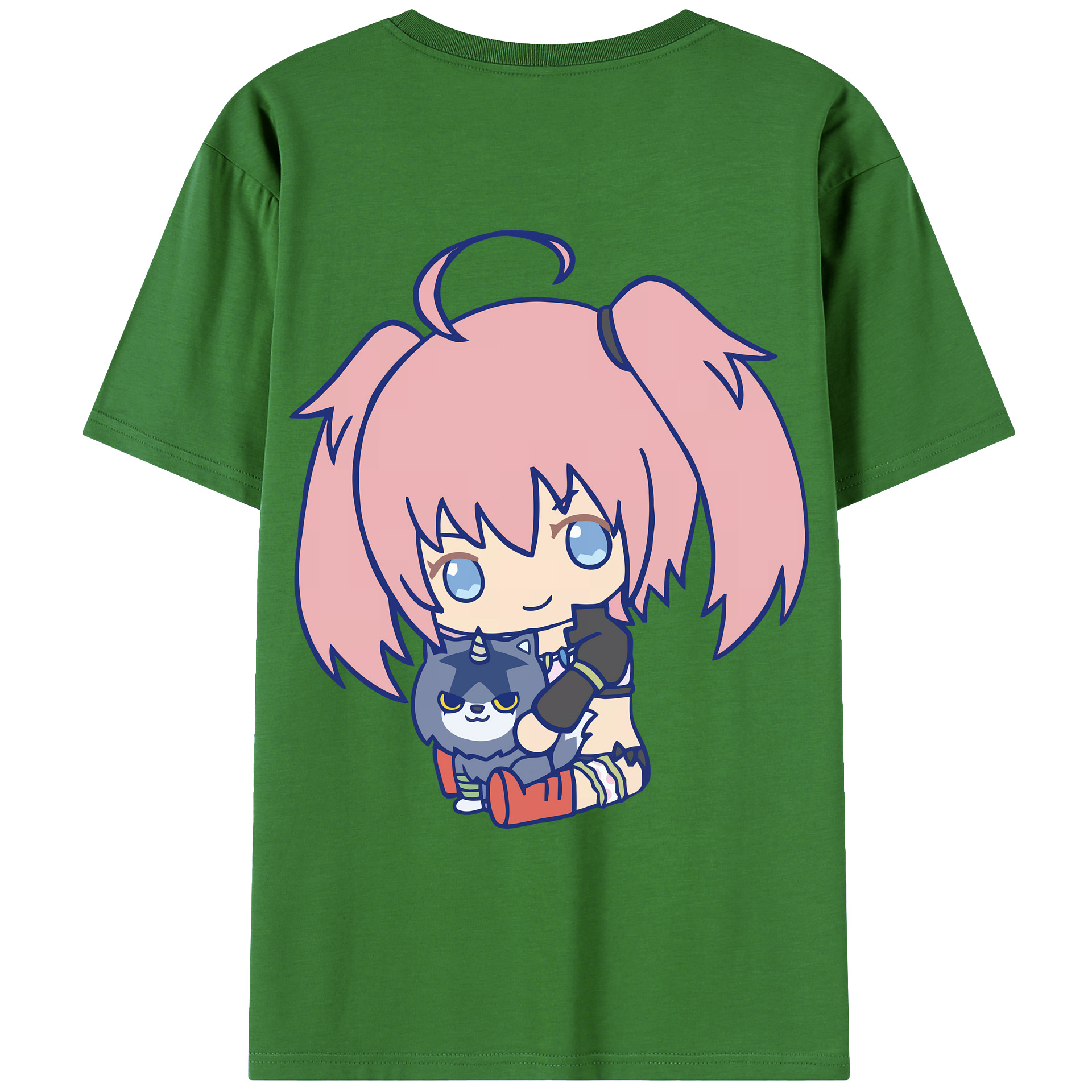 （画像用） 転スラ Regarding Reincarnated to Slime レディース半袖Tシャツ(バックプリント)